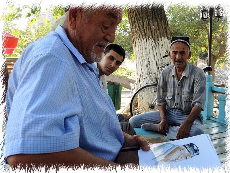 Rencontre portrait Boukhara Ouzbékistan