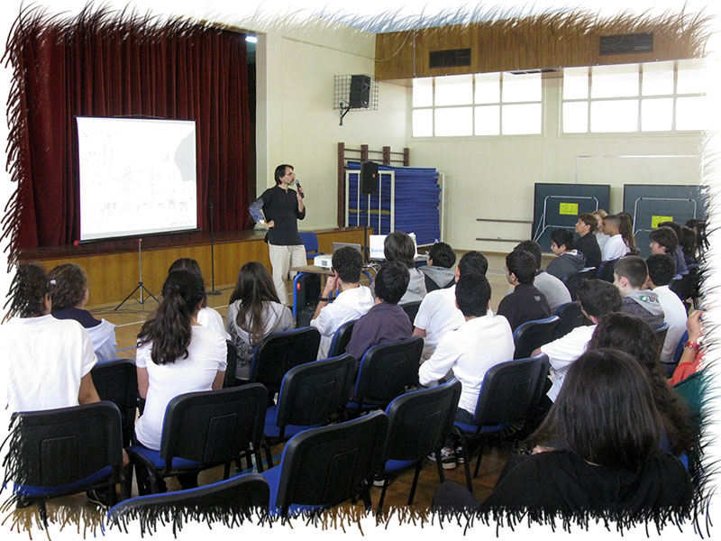 Au lycée français de Koweït City (Koweït) - 2012